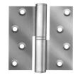 Paumelle inox BB807 75x75mm droite - BSW - BB8077575D pas cher