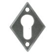 Rosace simple de style LV 100 fer patiné cémenté cylindre européen BOUVET R66IA5232 photo du produit