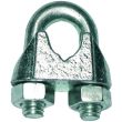 Serre-câble à étrier acier zingué 6mm - LEVAC - 5270BG pas cher