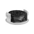 Bobine simple fil 4,5m diamètre 1,6mm + couvercle pour coupe-bordure RAC124 - RYOBI - 5132002433 pas cher Secondaire 1 S