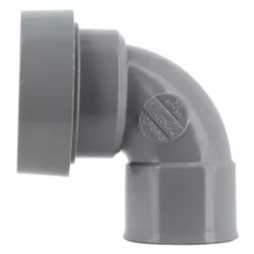 Coude &agrave; joint femelle femelle 87&deg;30 D32 - NICOLL - CF88J pas cher Secondaire 2 L