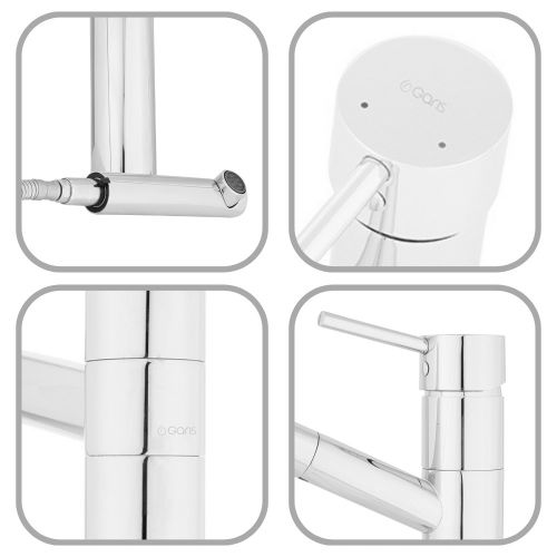 Mitigeur d'&eacute;vier Ondys avec douchette extractible - GARIS - R01-47040OD pas cher Secondaire 11 L