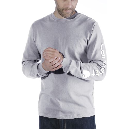 T-shirt manches longues SLEEVE TXL gris clair CARHARTT S1EK231HGYXL photo du produit Secondaire 2 L