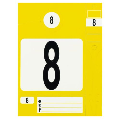 Jeu d'étiquettes et porte-clés 300 pièces KS TOOLS 500.8017 photo du produit Principale L