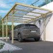 Carport en bois JEAN pour 1 voiture 14,2 m² FOREST STYLE 4919 photo du produit Secondaire 2 S