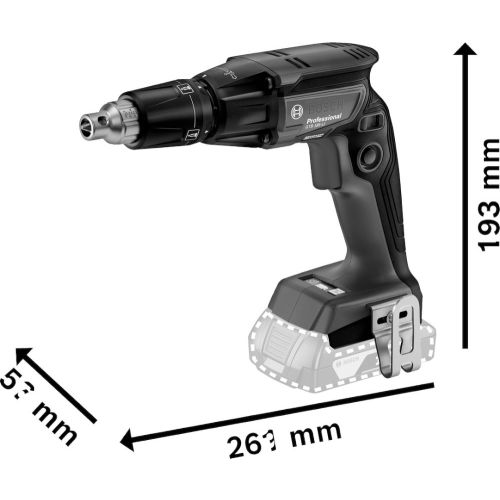 Visseuse plaquiste 18V GTB 18V-45 (sans batterie ni chargeur) + GMA 55 C en boite carton - BOSCH - 06019K7005 pas cher Secondaire 4 L