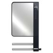 Sèche-serviettes électrique miroir ILLICO 3 avec soufflant 800+1000W - THERMOR - 491374 pas cher