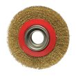 Brosse métallique 200 x 20 x 32 mm pour tourets 500.8462 KS TOOLS 500.8464 photo du produit