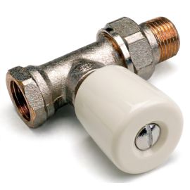 Robinet de radiateur manuel EUROSAR Comap &agrave; double r&eacute;glage droit photo du produit Principale M
