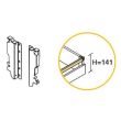 Jeu de fixation vantage pour rehausse simple hauteur 141 mm blanc EMUCA 3006612 photo du produit Secondaire 1 S