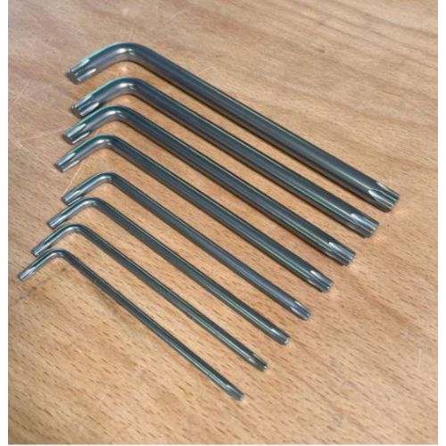 Jeu de 8 clés mâles Torx® longue T10 à T50 KS TOOLS 151.2300 photo du produit Secondaire 3 L