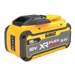 Batterie 18 / 54 V 15 / 5 Ah XR FLEXVOLT DEWALT DCB549-XJ photo du produit Secondaire 1 S