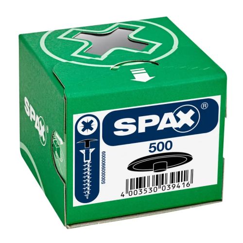 Cache vis noir en boîte de 500 - SPAX - 5000009900009 pas cher Secondaire 1 L