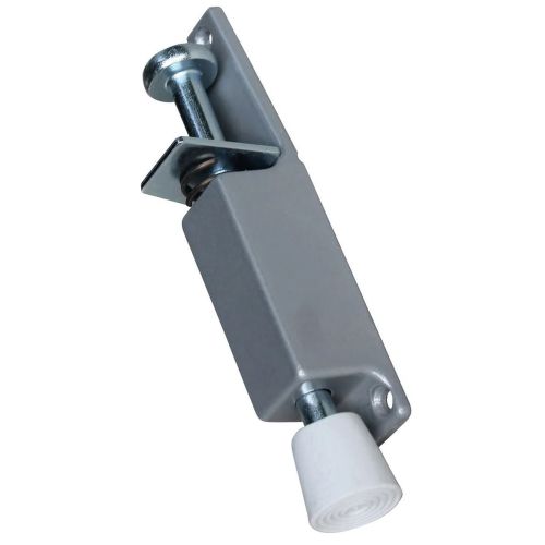 Cale-porte &agrave; p&eacute;dale 180mm verni argent - IBFM - 245 pas cher