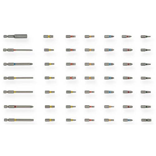 Coffret d'embouts 49 pi&egrave;ces HANGER 250009 photo du produit Secondaire 1 L