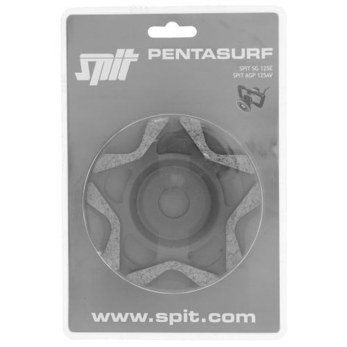 Disque de ponçage Pentasurf D.125mm pour matériaux abrasifs - SPIT - 610519 pas cher Secondaire 2 L