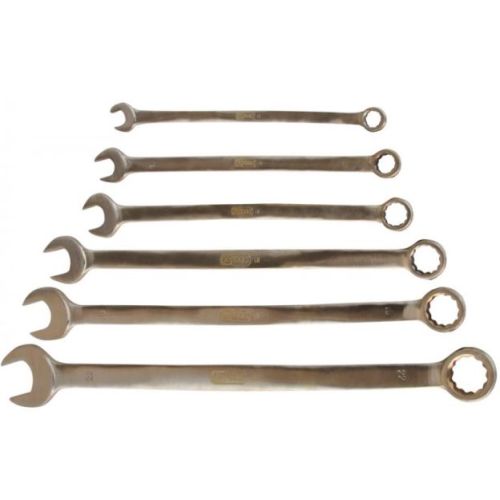 Jeu de 10 clés mixtes BRONZEPLUS extra-longues angle de fourche 15° KS TOOLS 963.7358 photo du produit Principale L