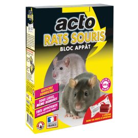 Bloc appât Acto rats et souris 240 g - HYDRO7 photo du produit Principale M
