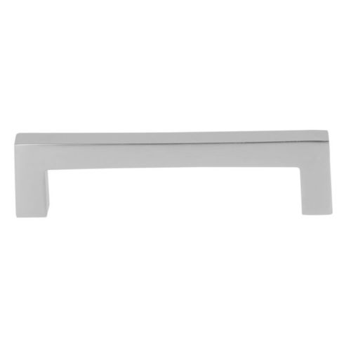 Poignée rectangle fine entraxe 96mm aluminium finition nickel velours - CADAP - P0569/96/18S pas cher