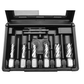 Jeu de 6 fraises HSS-CO + pointe carbure tungstène Weldon 19 mm JEPSON - 490145 pas cher Principale M