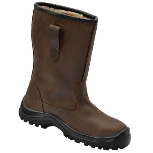 Botte fourrée S3 SRC WRU FO marron/noir P43 - REBORN SAFETY - EIDER_KV_15 pas cher Principale L