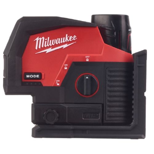 Laser vert 2 lignes avec aplmob 12 V M12 CLLP-301C + batterie 3 Ah + chargeur en coffret MILWAUKEE 4933478100 photo du produit Secondaire 1 L