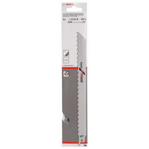 Lame de scie sabre S 1111 K Basic for Wood BOSCH 2608650678 photo du produit Secondaire 1 L