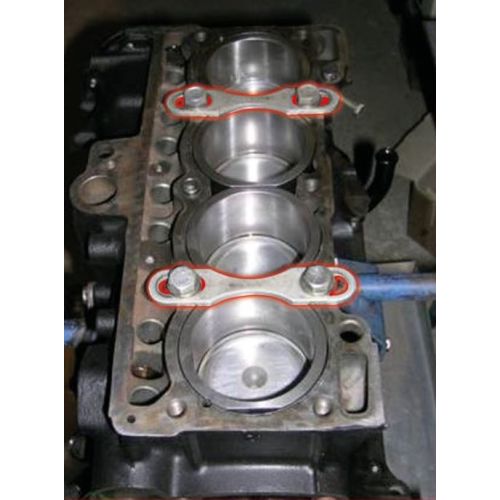 Jeu de 2 colliers pour chemises de cylindre PSA KS TOOLS 150.3593 photo du produit Secondaire 1 L