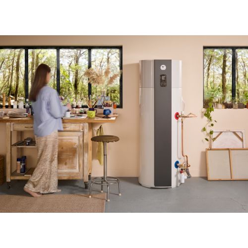 Chauffe-eau électrique 1800 W AEROMAX 6 200 l thermodynamique monobloc THERMOR 286053 photo du produit Secondaire 7 L