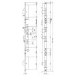 Gâche centrale inox épaisseur 3mm - WSS - 17322499426 pas cher