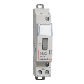 Télérupteur standard CX³ Legrand avec bornes à vis 16 A 250 V contact 1 module photo du produit Principale M