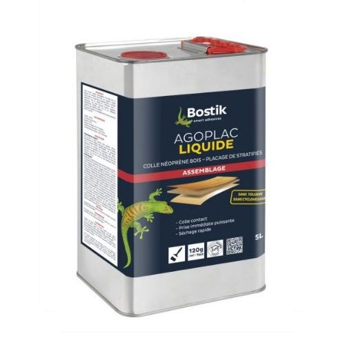 Colle néoprène liquide AGOPLAC 5 L BOSTIK 30604660 photo du produit Principale L