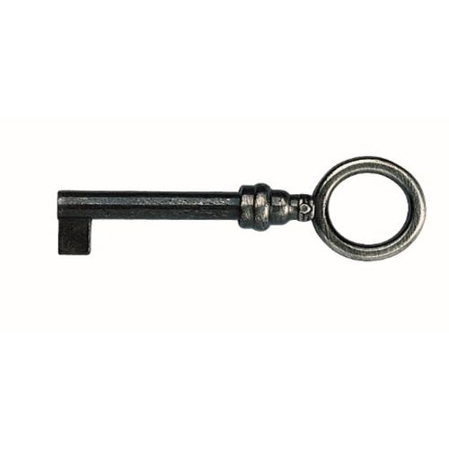 Clef X 42 ronde zamak finition vieux fer - CADAP - 1253/5V pas cher