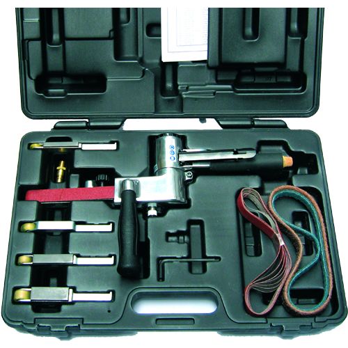 Coffret ponceuse à bande 6 à 20x450mm - SAM OUTILLAGE - 1325-90 pas cher Principale L