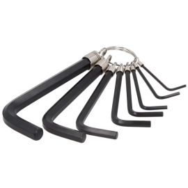 Jeu de 8 clés mâles KS Tools 6 pans sur anneau 2 à 10 mm - 151.3250 photo du produit Principale M