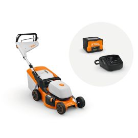 Tondeuse à gazon 36V Stihl RMA 248.3T + batterie AK 30 S + chargeur AL 101 - WA21-011-1430 pas cher Principale M