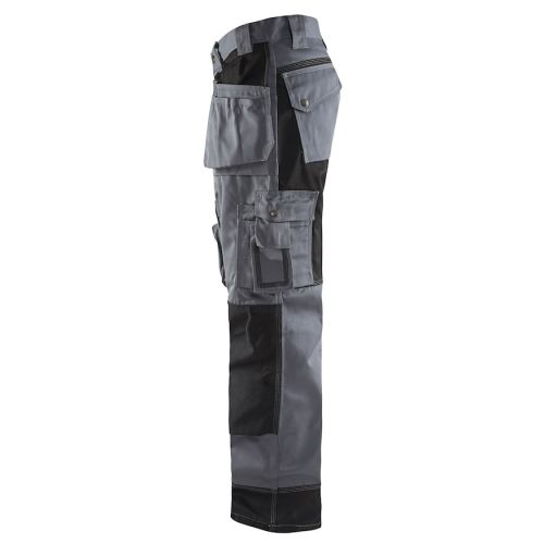 Pantalon Artisan bicolore gris clair/noir T54C - BLÅKLÄDER - 150418609499D116 pas cher Secondaire 3 L