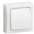 Interrupteur va-et-vient ou poussoir saillie complet blanc LEGRAND 086001L photo du produit