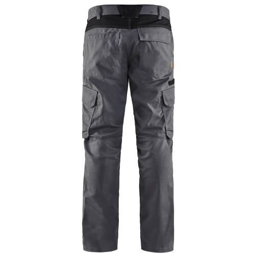 Pantalon industrie stretch 2D gris moyen/noir T50 - BLÅKLÄDER - 144418329699C56 pas cher Secondaire 1 L