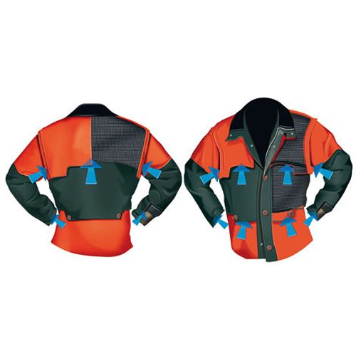 Veste Dynamic anthracite-orange haute visibilité taille S STIHL 0088-335-0903 photo du produit Secondaire 3 L
