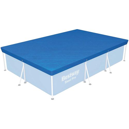 Bâche 4 saisons rectangulaire Bestway bleue pour piscines hors sol 300 x 201 cm - 58106 photo du produit