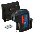 Laser vert 3 points GPL 3 G avec 2 piles AA BOSCH 0601066N00 photo du produit