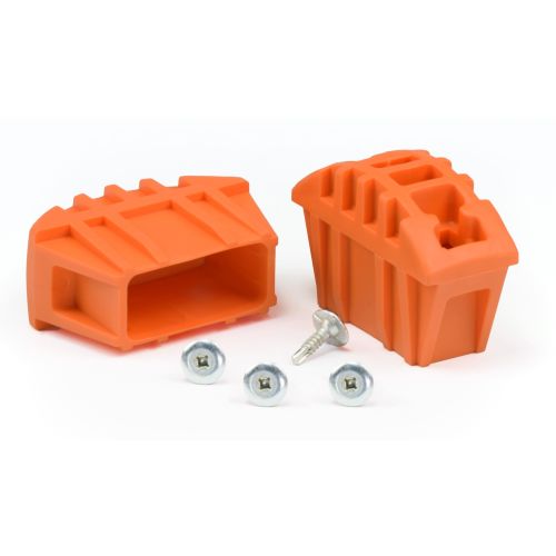 Paire de sabots haute sécurité 50 mm orange TUBESCA-COMABI 9007150 photo du produit Principale L