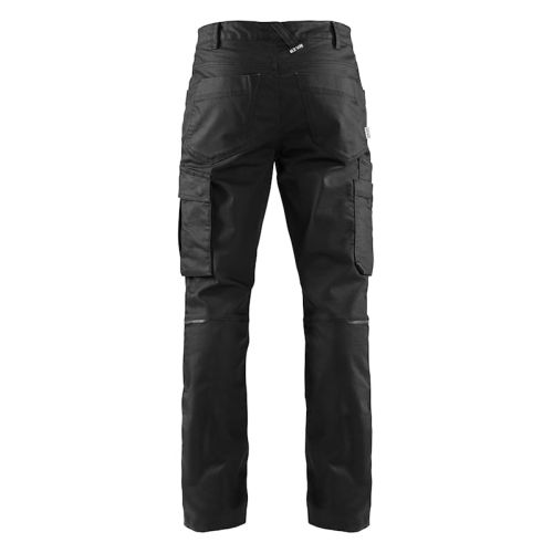 Pantalon maintenance denim stretch 2D noir/noir T44L - BLÅKLÄDER - 143911419999C150 pas cher Secondaire 1 L