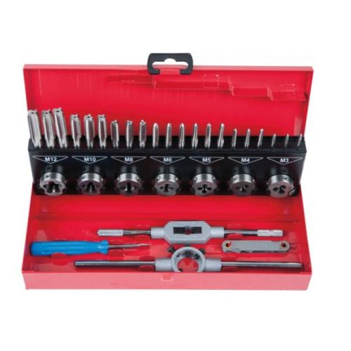 Coffret de jeux de tarauds et filières 32 pièces KS TOOLS 331.0632 photo du produit Principale L