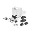 Scie plongeante 36V TSC 55 KEBI-Plus/XL + 2 batteries 5,2 Ah + 2 chargeurs + SYSTAINER3 - FESTOOL - 576714 pas cher