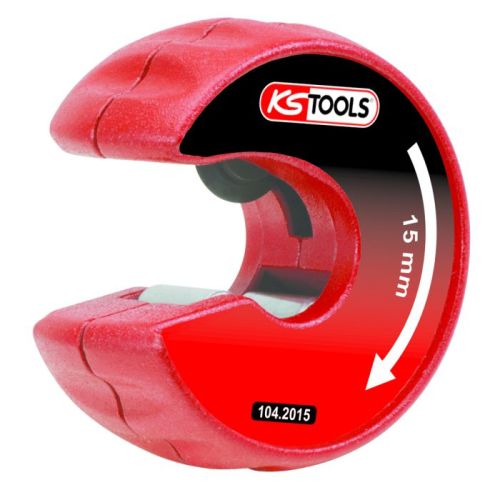 Coupe-tube à cliquet cuivre diamètre 15 mm KS TOOLS 104.2015 photo du produit Secondaire 1 L
