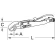 Pince étau bec de canard pour carrossier de 0 à 20 mm KS TOOLS 115.1083 photo du produit Secondaire 1 S