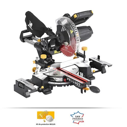 Scie à onglet radiale 1600 W EnergySaw-210SL2 PEUGEOT OUTILLAGE 132031 photo du produit Secondaire 2 L