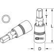 Douille tournevis BRONZEPLUS creux courte 80 x 14 mm KS TOOLS 963.3465 photo du produit Secondaire 1 S